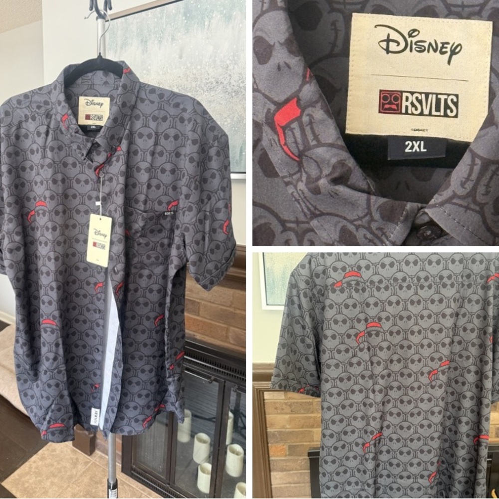 Disney x RSVLTS Nightmare Before Christmas Seasons Screamings Kunu - NWT - 2XL